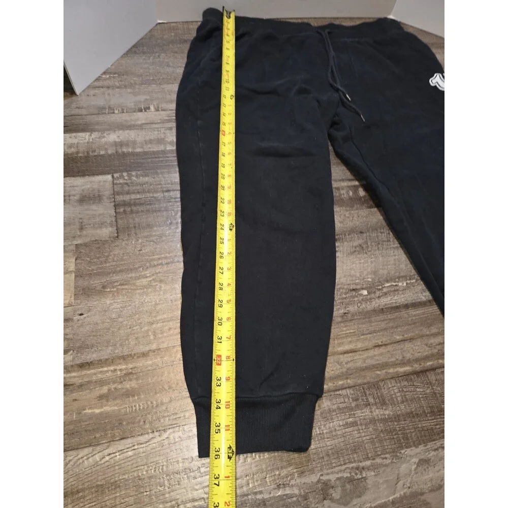 True Religion Sweatpants 2XL Black Logo Joggers            #178